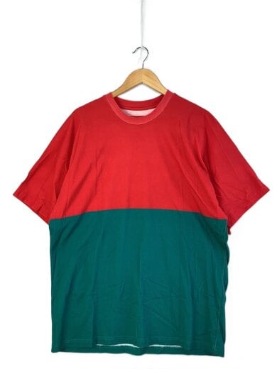 商品画像：23AW/Split Tee/Tシャツ/M/コットン/RED/プリント// 1