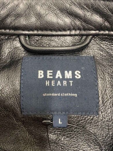 商品画像：シングルライダースジャケット/ダブルジップ/L/羊革/BLK/42-18-0258-202 3