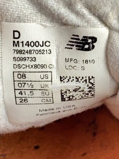 商品画像：M1400/オレンジ/Made in USA/26cm/ORN 5