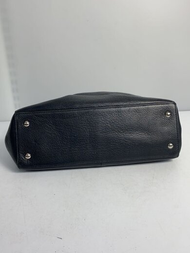 商品画像：ハンドバッグ/レザー/BLK/無地/E1169-F16531 4