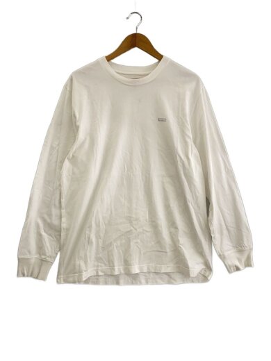 商品画像：Small Box Logo L/S Tee/長袖Tシャツ/L/コットン/WHT/無地// 1
