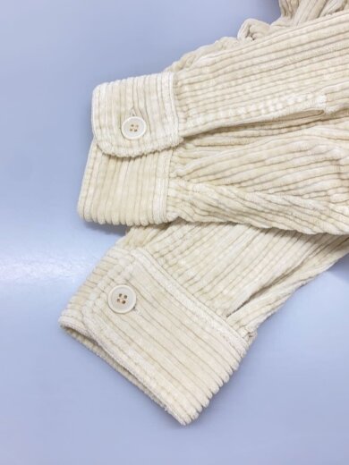 商品画像：Random Corduroy CPO Shirt/M/コットン/CRM/無地 5