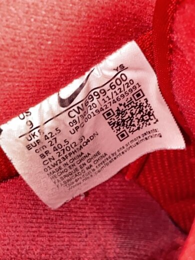 商品画像：AIR FORCE 1 07 LV8 1_エアフォース 1 07 LV8 1/27cm/RED// 5