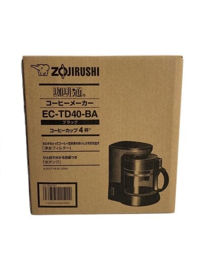 商品画像：コーヒーメーカー 珈琲通 EC-TD40-BA// 1