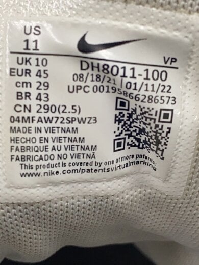商品画像：AIR MORE UPTEMPO 96_エア モアアップテンポ 96/29cm/WHT 7