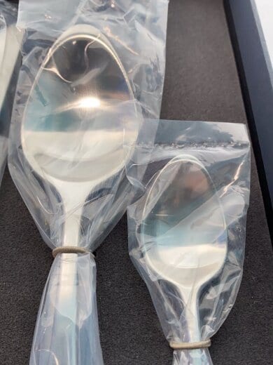 商品画像：VIVIANNA/カトラリー/4点セット/SLV 4