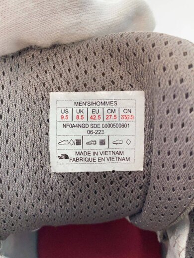 商品画像：ハイカットスニーカー/27.5cm/GRY/ポリエステル/NF0A4NGD 5