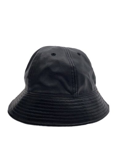 商品画像：バケットハット/--/フェイクレザー/BLK/メンズ 1