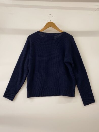 商品画像：ニット・セーター(厚手)/1/ウール/NVY/無地/24-IS(Avg-8.5) 2