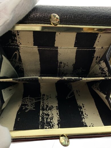 商品画像：3つ折り財布/レーヨン/BLK/無地/レディース 5