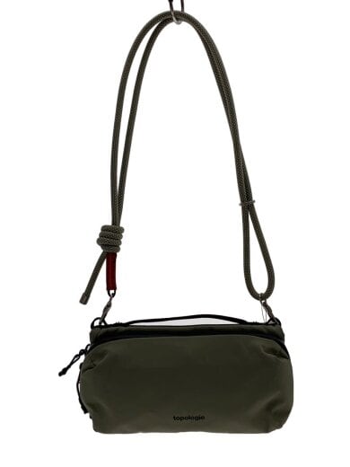 画像：Topologieショルダーバッグ/ポリエステル/GRN1