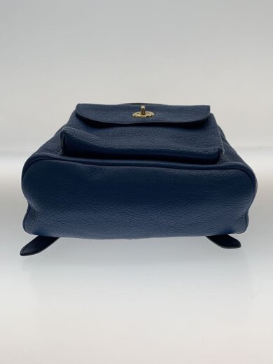 商品画像：リュック/レザー/BLU 4