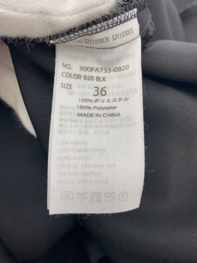 商品画像：半袖ワンピース/36/ポリエステル/BLK/300FA733-0820 4