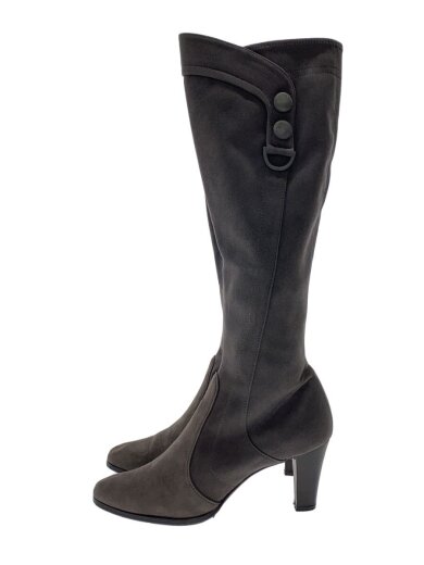 商品画像：ブーツ/24cm/GRY/スウェード/6634// 1