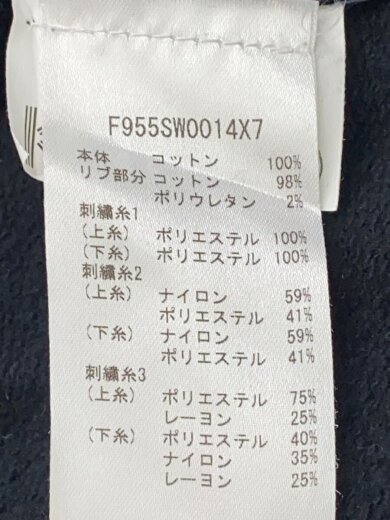 商品画像：スウェット/M/コットン/BLK/F955SW0014X7// 4