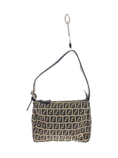 画像：FENDIハンドバッグ/--/BEG/総柄/ズッキーノ1