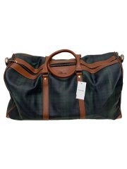 Polo Mallet/ボストンバッグ/PVC/GRN/チェック