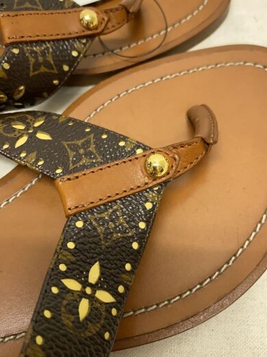 商品画像：サンダル/36/BRW 9