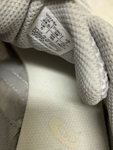 画像：ASICSローカットスニーカー/24cm/SLV/1202A1645