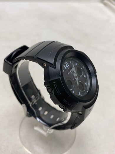 商品画像：クォーツ腕時計/デジアナ/ラバー/BLK/BLK/SS/AWG-M510 6