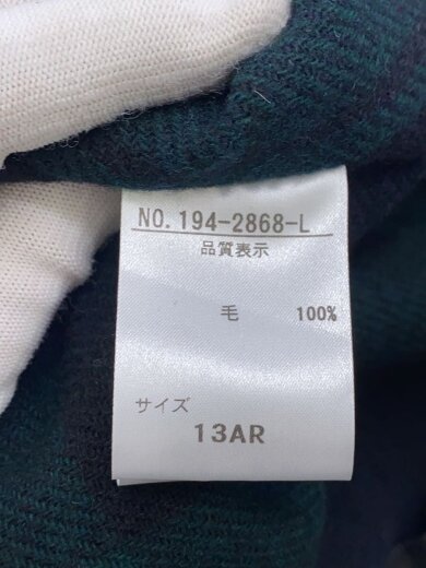 商品画像：コート/13/羊革/BLK/無地/194-2868-C 4