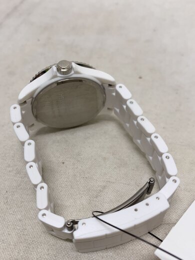 商品画像：クォーツ腕時計/アナログ/WHT/WHT/SS/キティコラボ 3