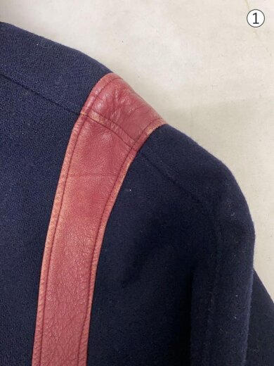 商品画像：スタジャン/M/ウール/NVY/無地/G13-4606 5