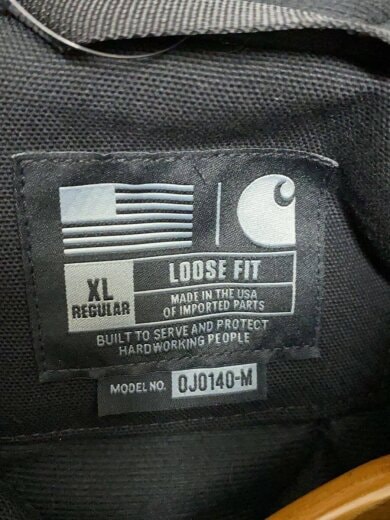 商品画像：ジャケット/XL/コットン/BLK/無地/OJ0140 5