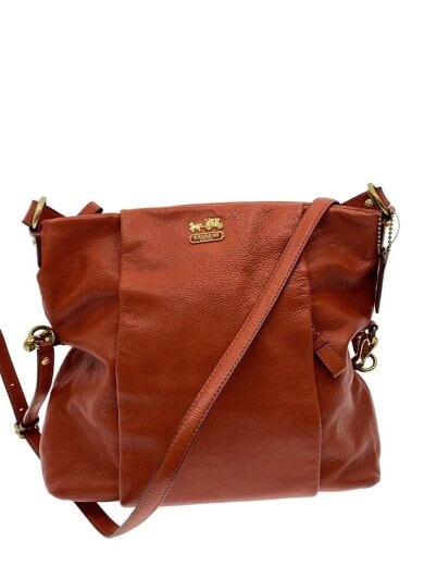 商品画像：ショルダーバッグ/レザー/ORN/無地/D1373-21762 1