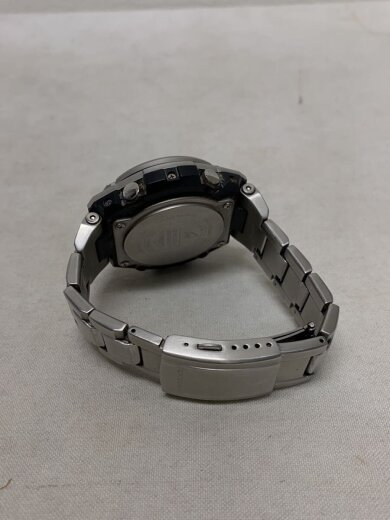 商品画像：クォーツ腕時計/アナログ/ステンレス/BLK/SLV/SS/GST-W110D/5444 3