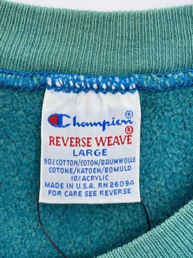 商品画像：90s/REVERSE WEAVE/スウェット/L/コットン/GRN 3