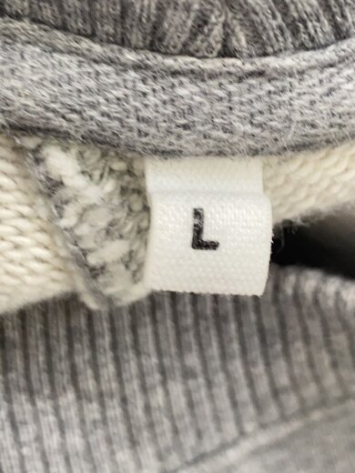 商品画像：スウェット/L/コットン/GRY/無地 4