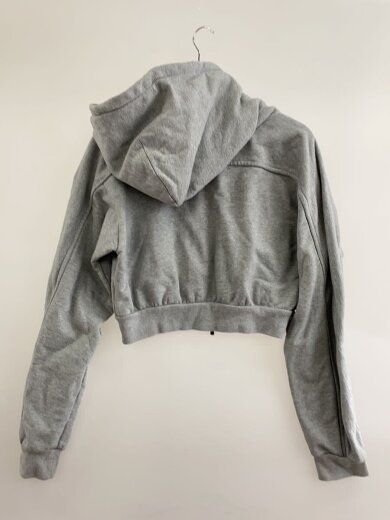 商品画像：ジップパーカー/FREE/コットン/GRY/無地/21232415803 2