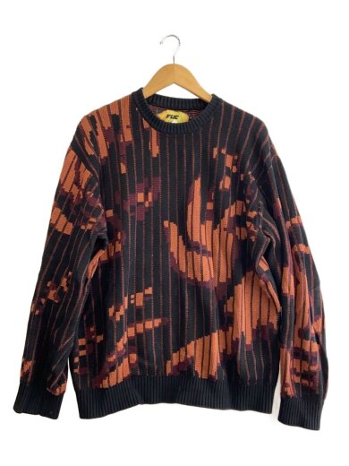 商品画像：FUC/ニット・セーター(厚手)/L/コットン/マルチカラー/総柄 1