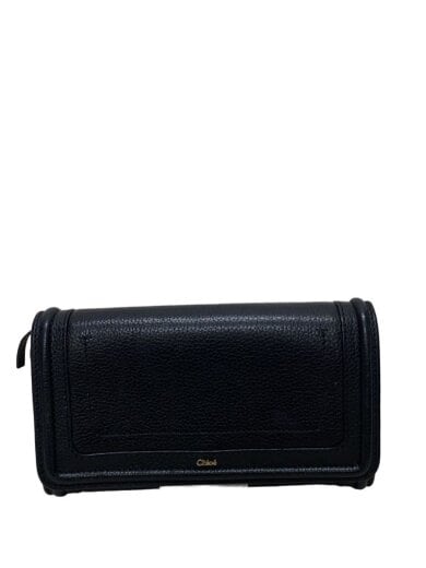 商品画像：長財布/--/BLK/無地/レディース 1