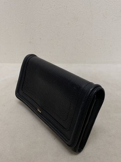 商品画像：長財布/--/BLK/無地/レディース 2