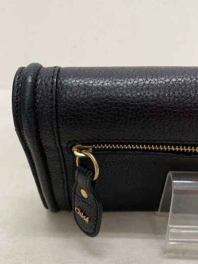 商品画像：長財布/--/BLK/無地/レディース 4