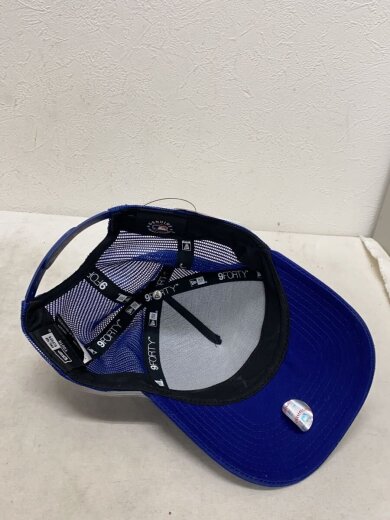 商品画像：メッシュキャップ/--/BLU/無地/メンズ/LA 4