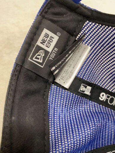 商品画像：メッシュキャップ/--/BLU/無地/メンズ/LA 5