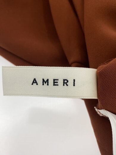 商品画像：半袖ワンピース/S/ポリエステル/BRW/無地 3