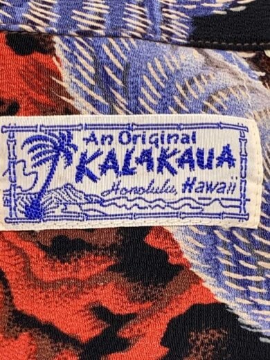 商品画像：アロハシャツ/S/レーヨン/BLK/総柄/SS34663 3