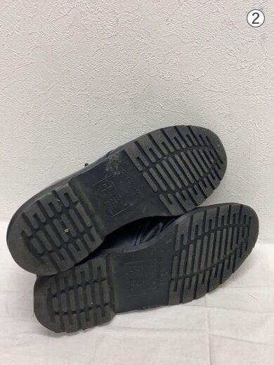 商品画像：ドレスシューズ/UK10/BLK/レザー/AW006/ブラックステッチ/ブラックソール/3ホール 7