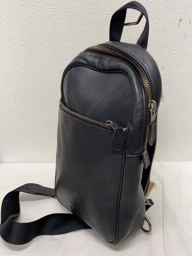商品画像：ショルダーバッグ/レザー/BLK/無地/B2161-788 2