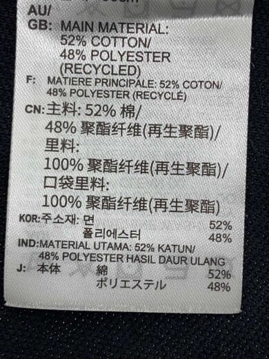 商品画像：トレンチコート/XS/コットン/BLK/GM5367// 4