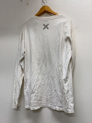 商品画像：長袖Tシャツ/M/コットン/WHT/無地// 2