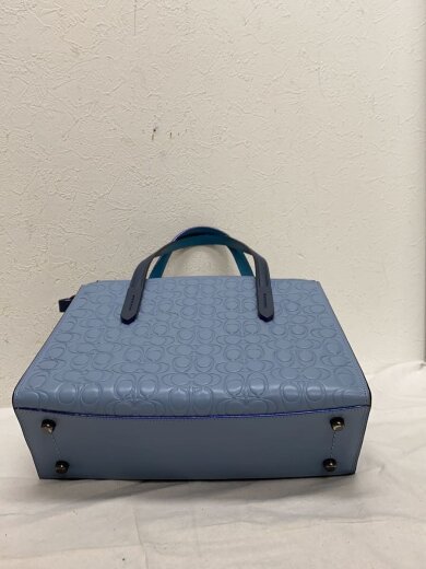 商品画像：ショルダーバッグ/レザー/BLU/無地 4