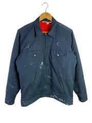 ジャケット/--/コットン/NVY/無地/80s~90s/ワークジャケット