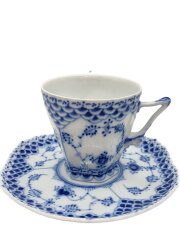 ブルーフルーテッド/フルレース/顔/カップ&ソーサー/069/070