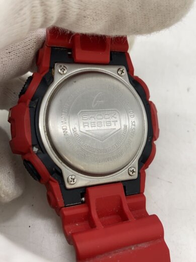 商品画像：クォーツ腕時計・G-SHOCK/デジアナ/BLK/RED/SS 3