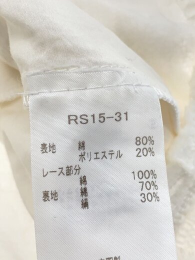 商品画像：半袖ワンピース/0/コットン/WHT/RS15-31 4